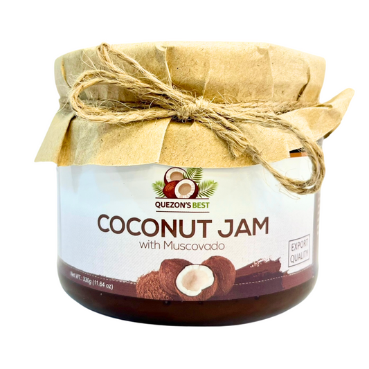 QUEZON'S BEST COCONUT JAM W/ MUSCOVADO 330g