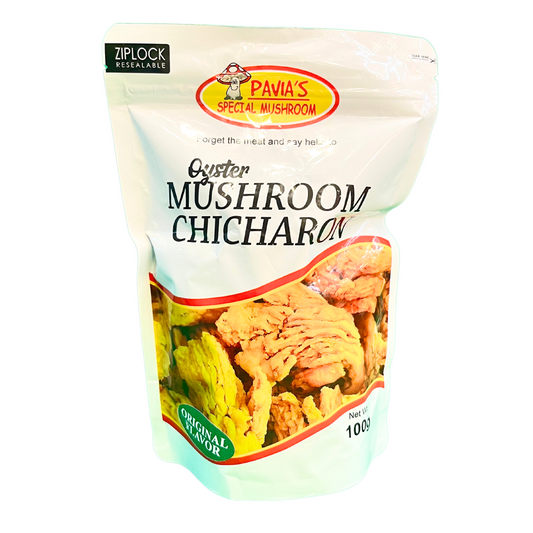 PAVIA'S MUSHROOM CHICHARON 100g