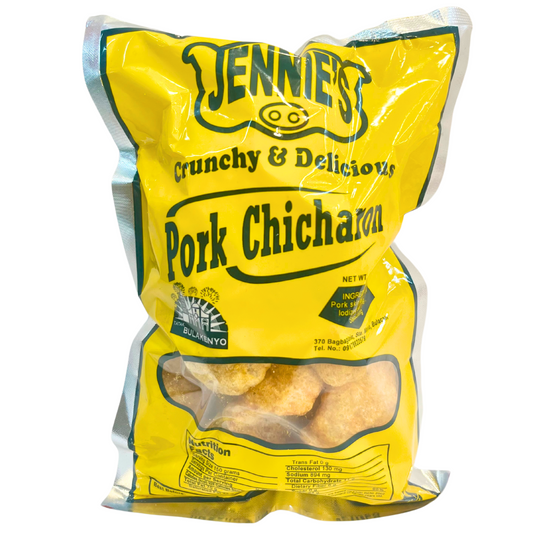 JENNIES BACKFAT CHICHARON 150G ORIGINAL FLAVOR