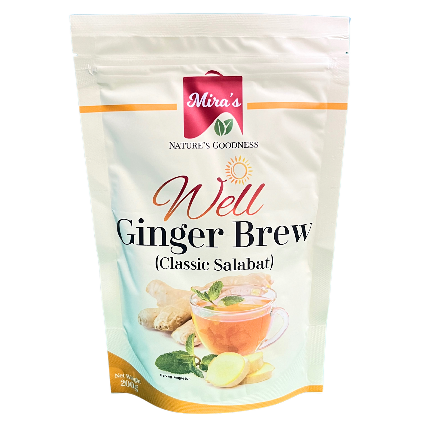 MIRA'S WELL GINGER BREW 200G