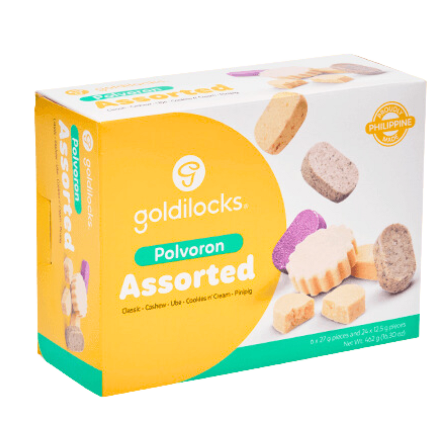 GOLDILOCKS ASSORTED POLVORON 30s