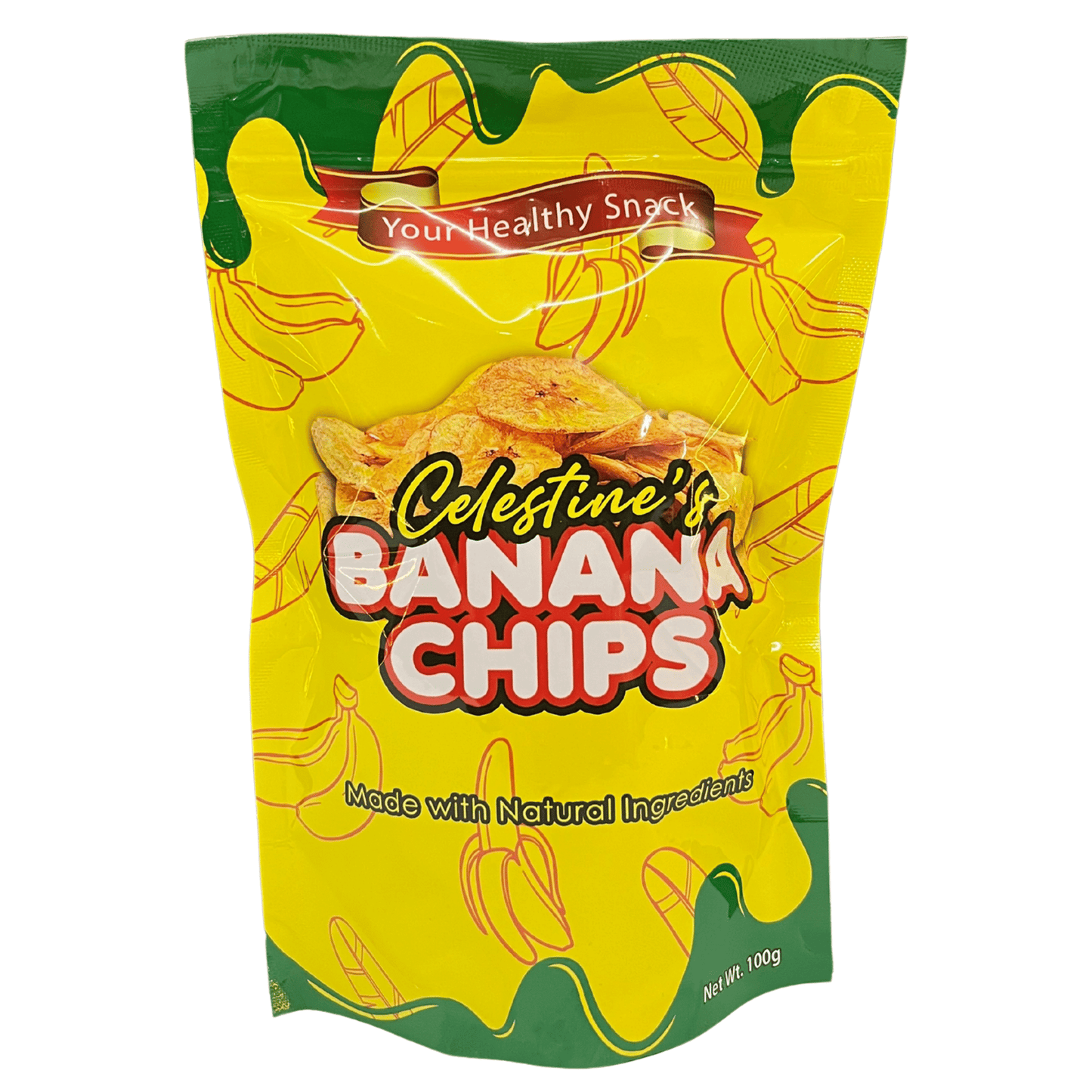 CELESTINE'S BANANA CHIPS 100g