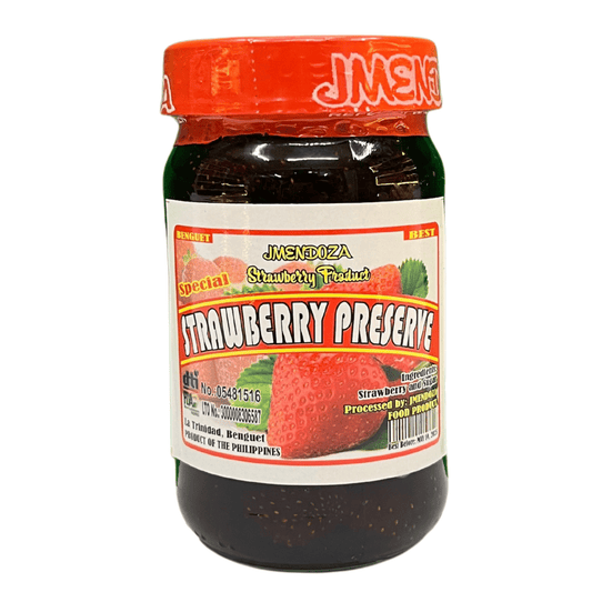 BAGUIO STRAWBERRY PRESERVES BY MENDOZA 8oz