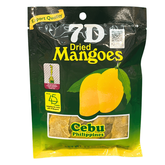 7D CEBU DRIED MANGOES 100g