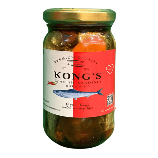 KONG'S SPANISH SARDINES SPICY 240G